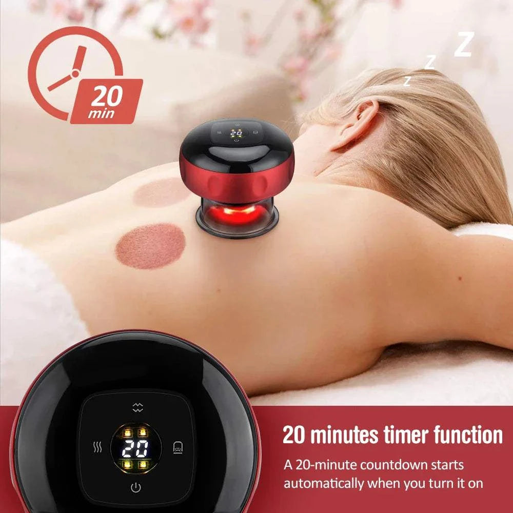 Electric Vacuum Cupping Body MassageElectric Vacuum Cupping Body Massage